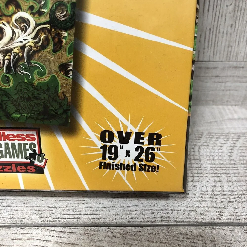 NIB Rod Fuchs Endless Games 1000 Piece Dragon Puzzle 2009 19
